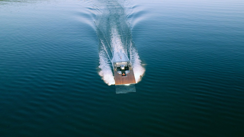 Luftkissenboot Wörthersee Luftansicht